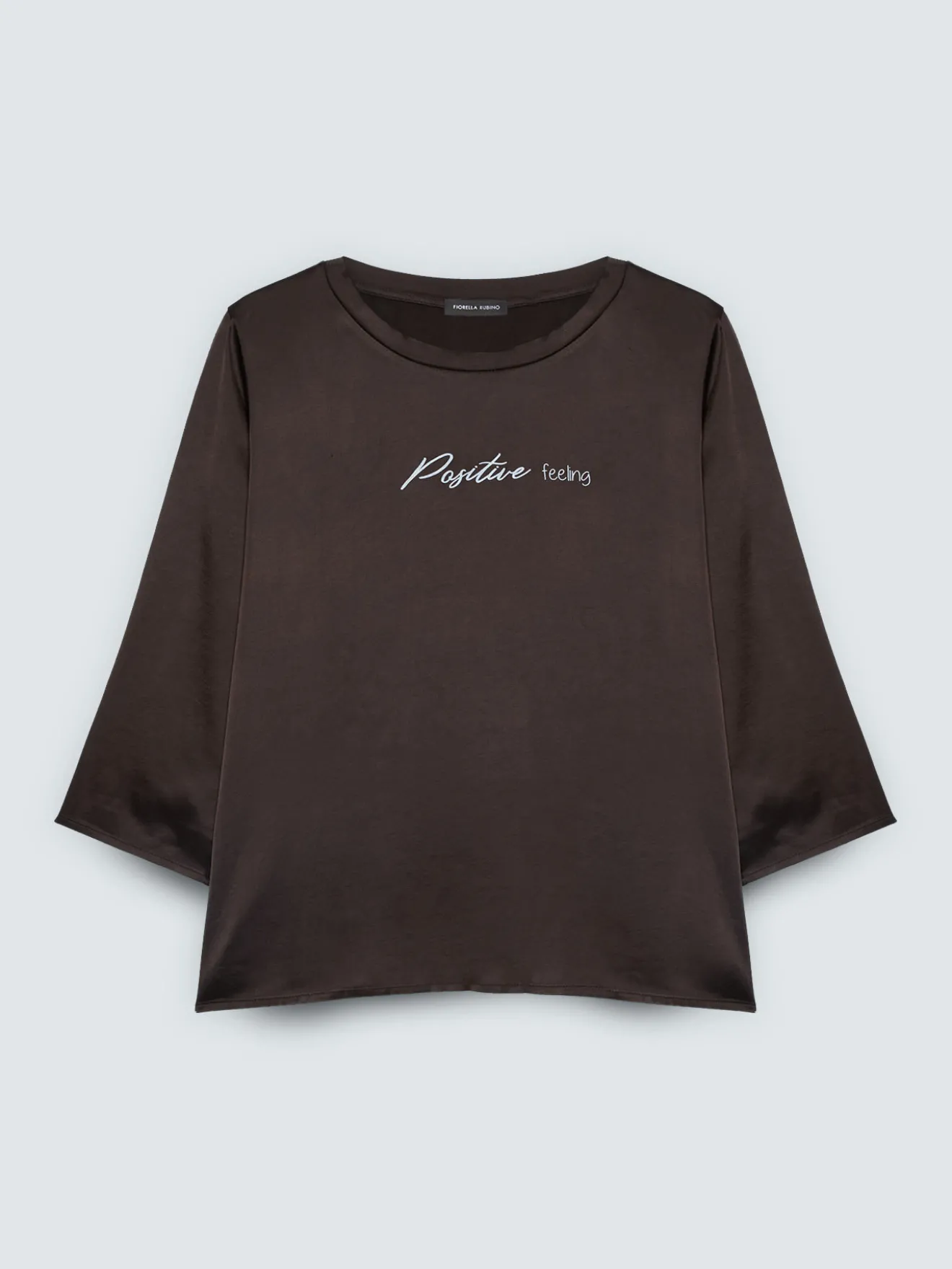 Blusa in raso Positive feeling