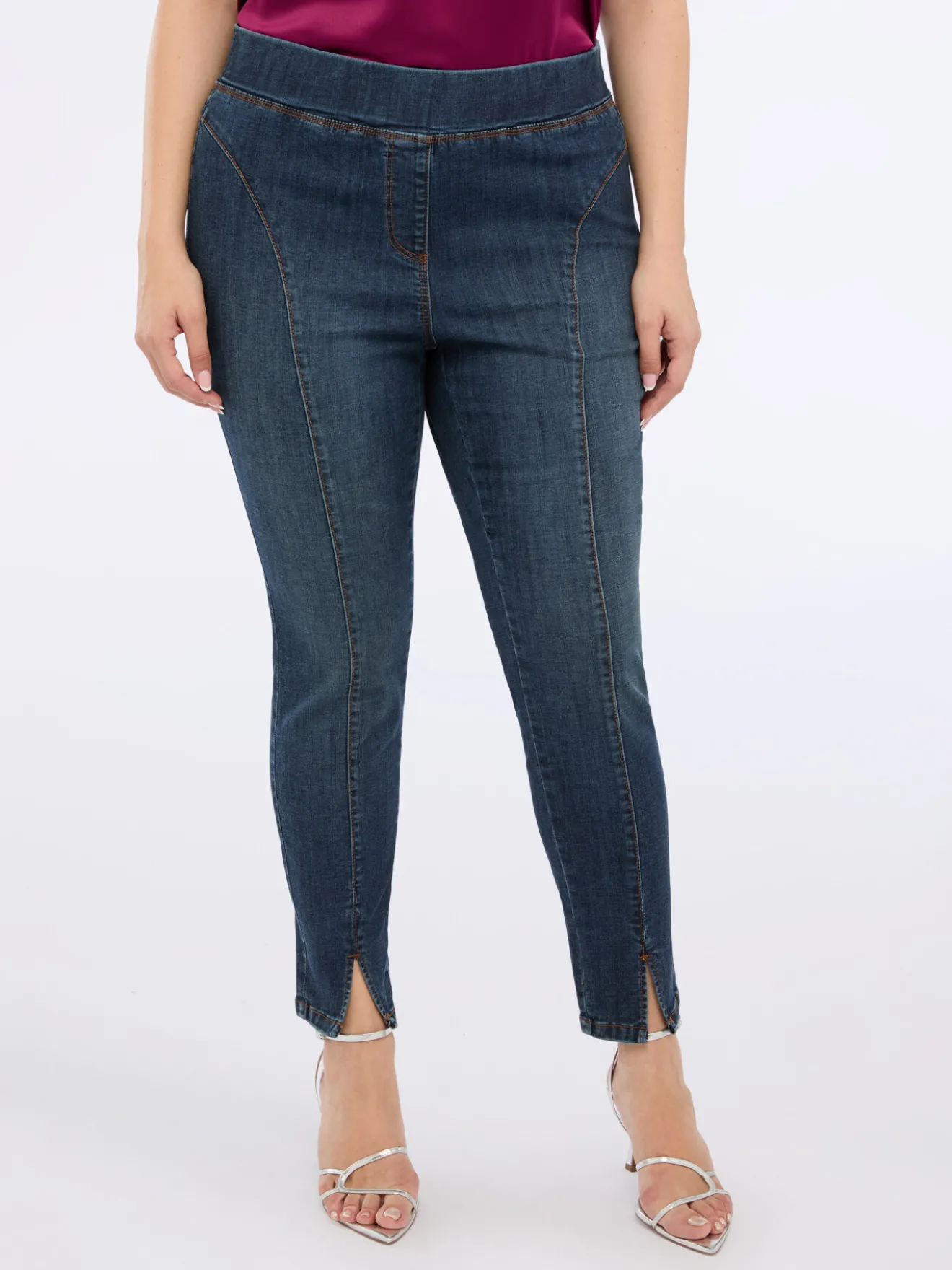 Jeggings dalla vita elasticizzata
