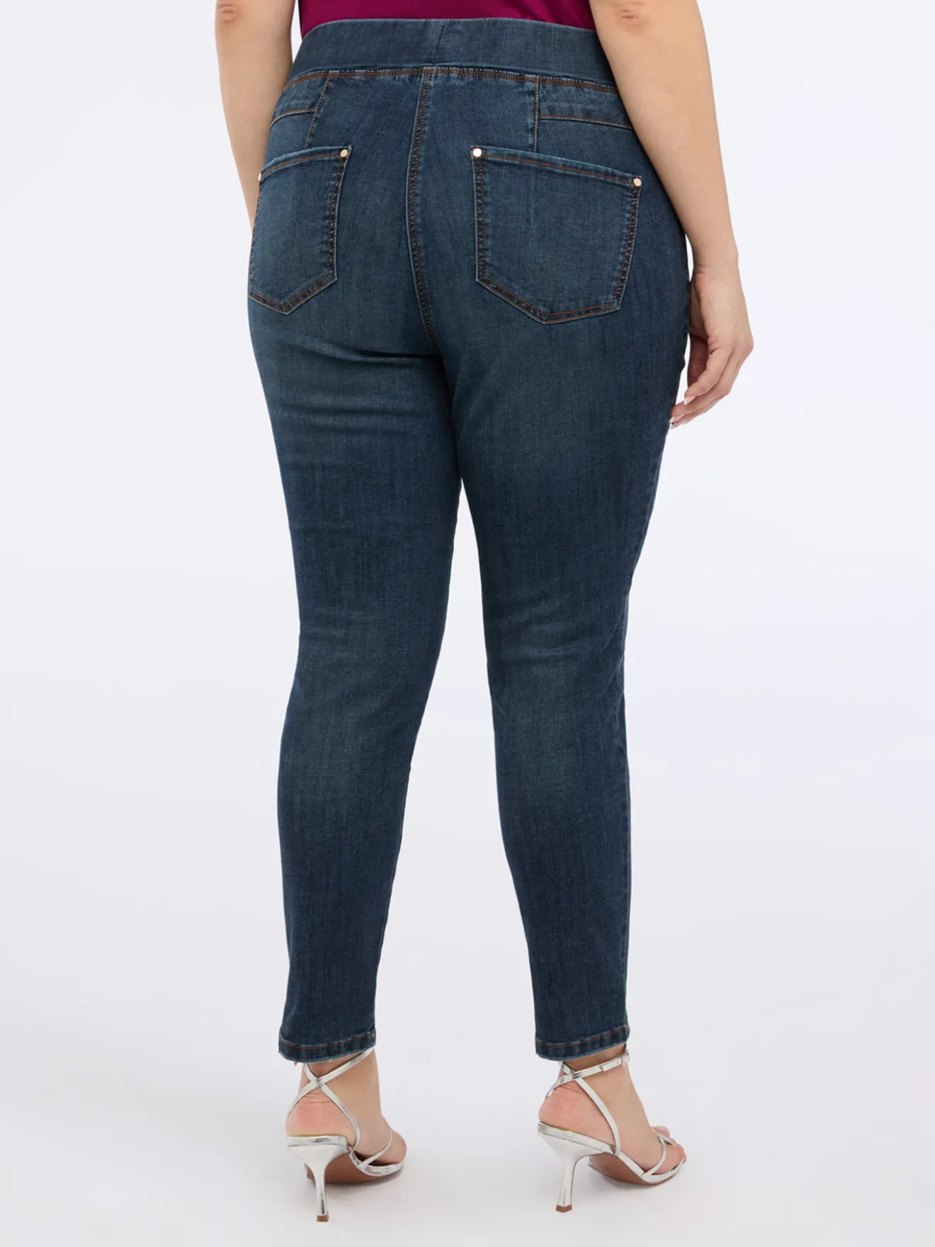 Jeggings dalla vita elasticizzata