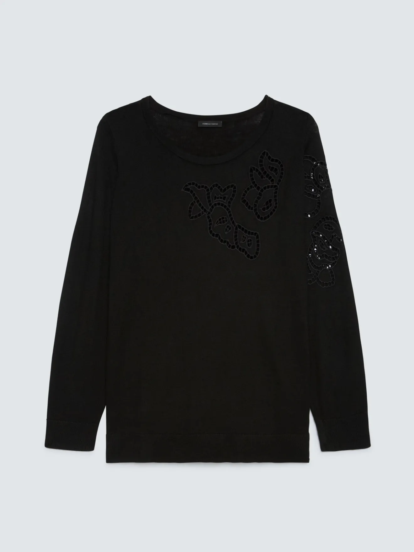 Maglia con motivo traforato