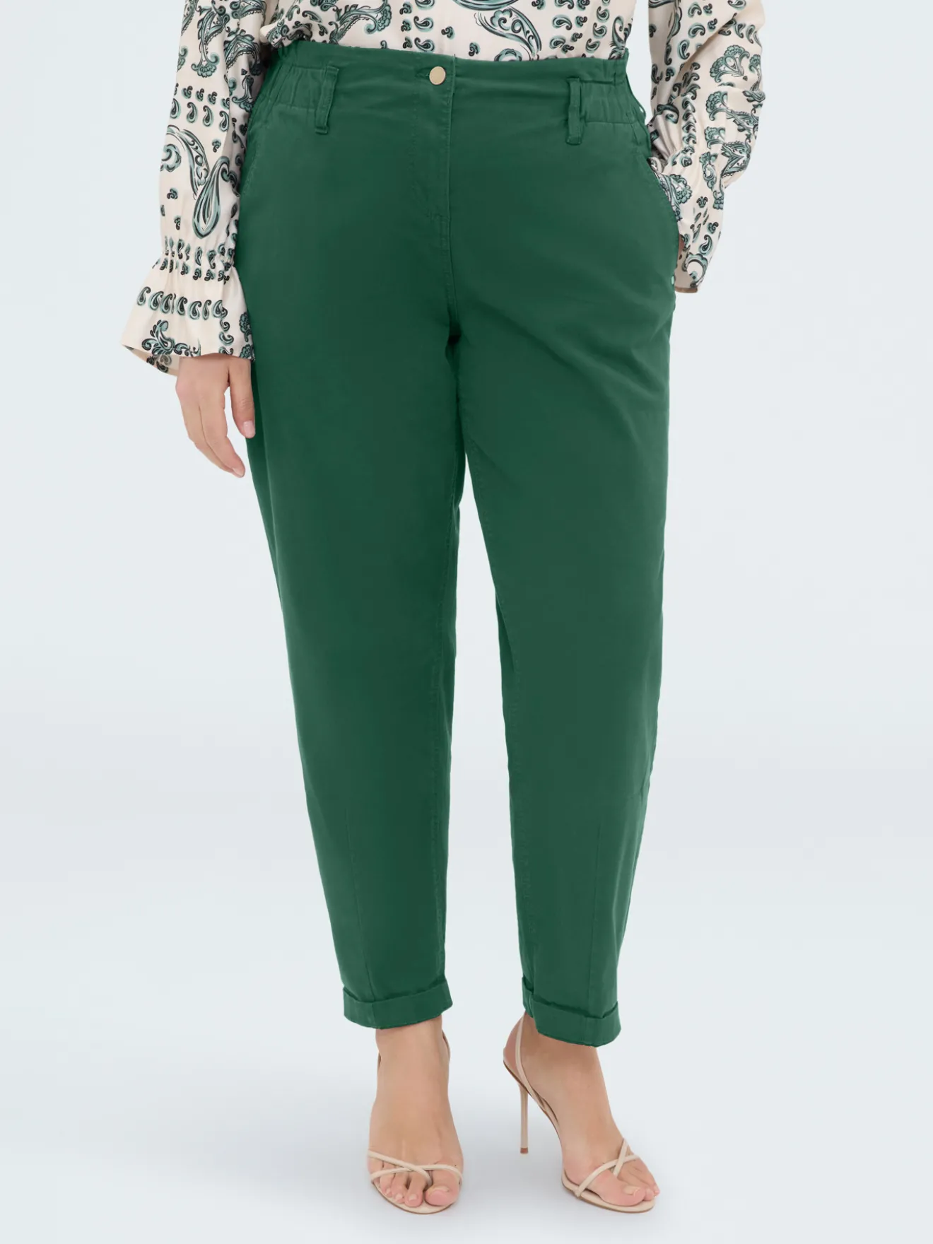 Pantaloni Balloon in cotone