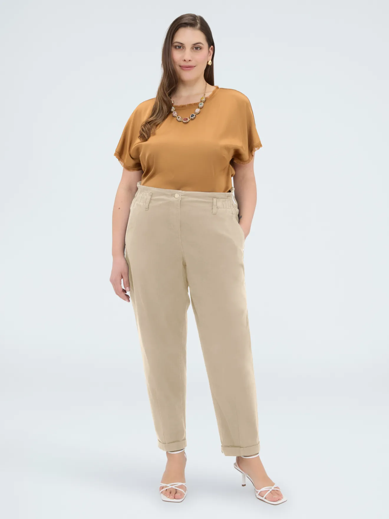 Pantaloni Balloon in cotone