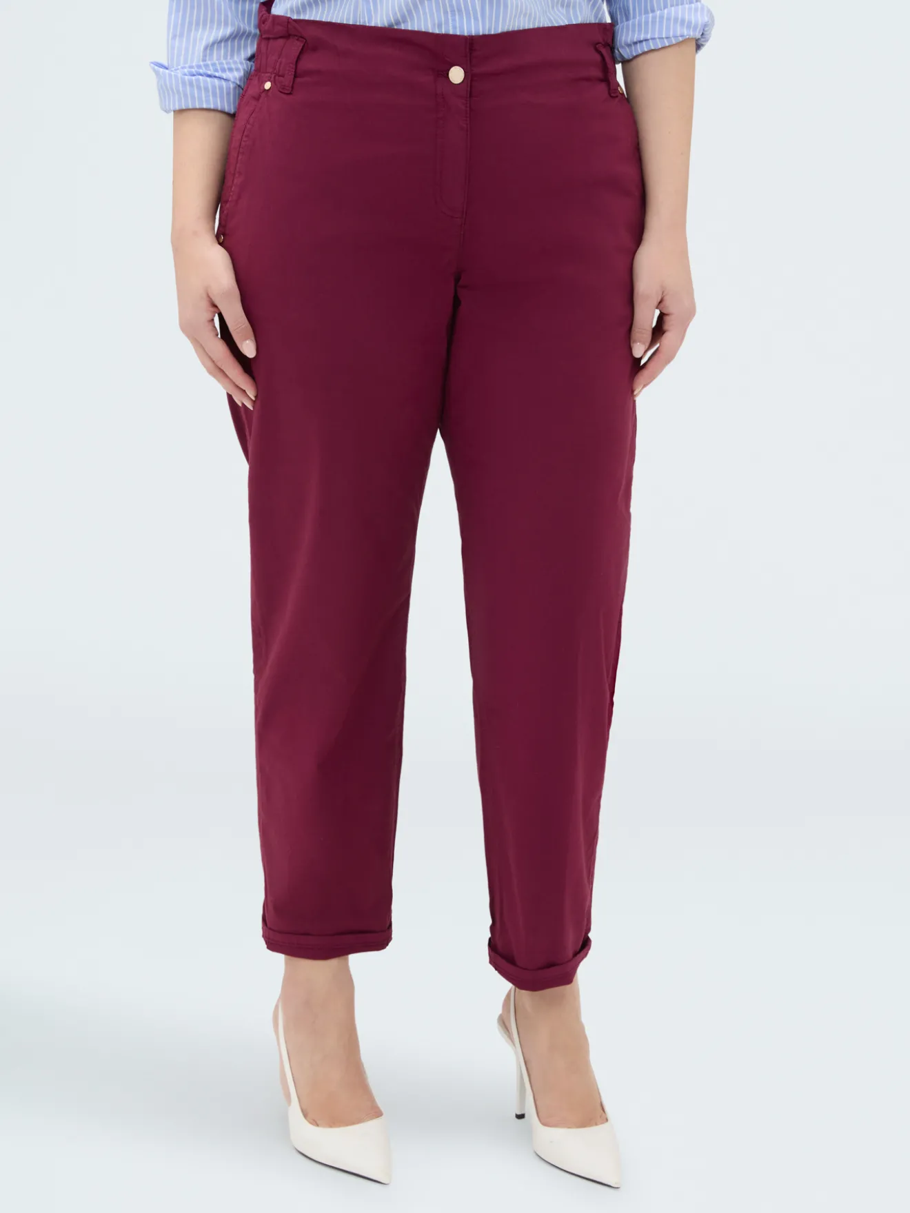 Pantaloni Balloon in misto cotone
