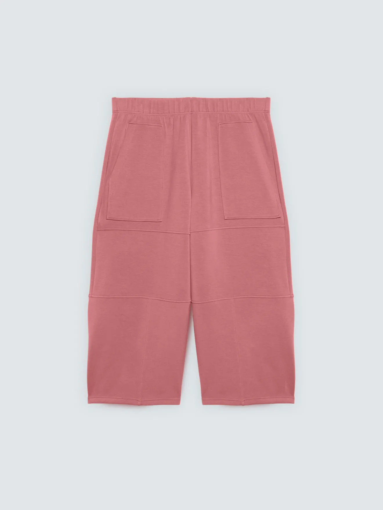 Pantaloni cropped in scuba