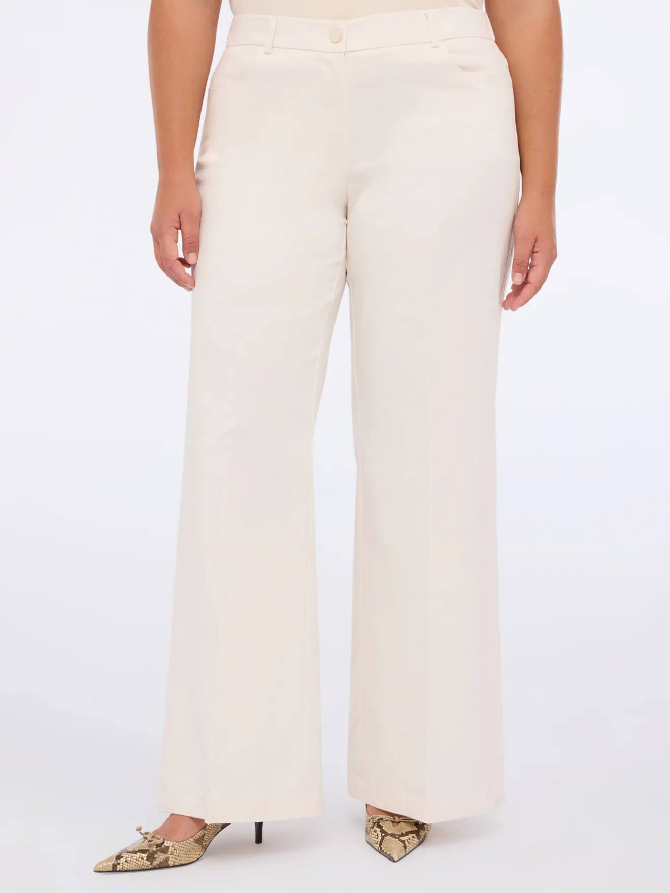 Pantaloni wide leg