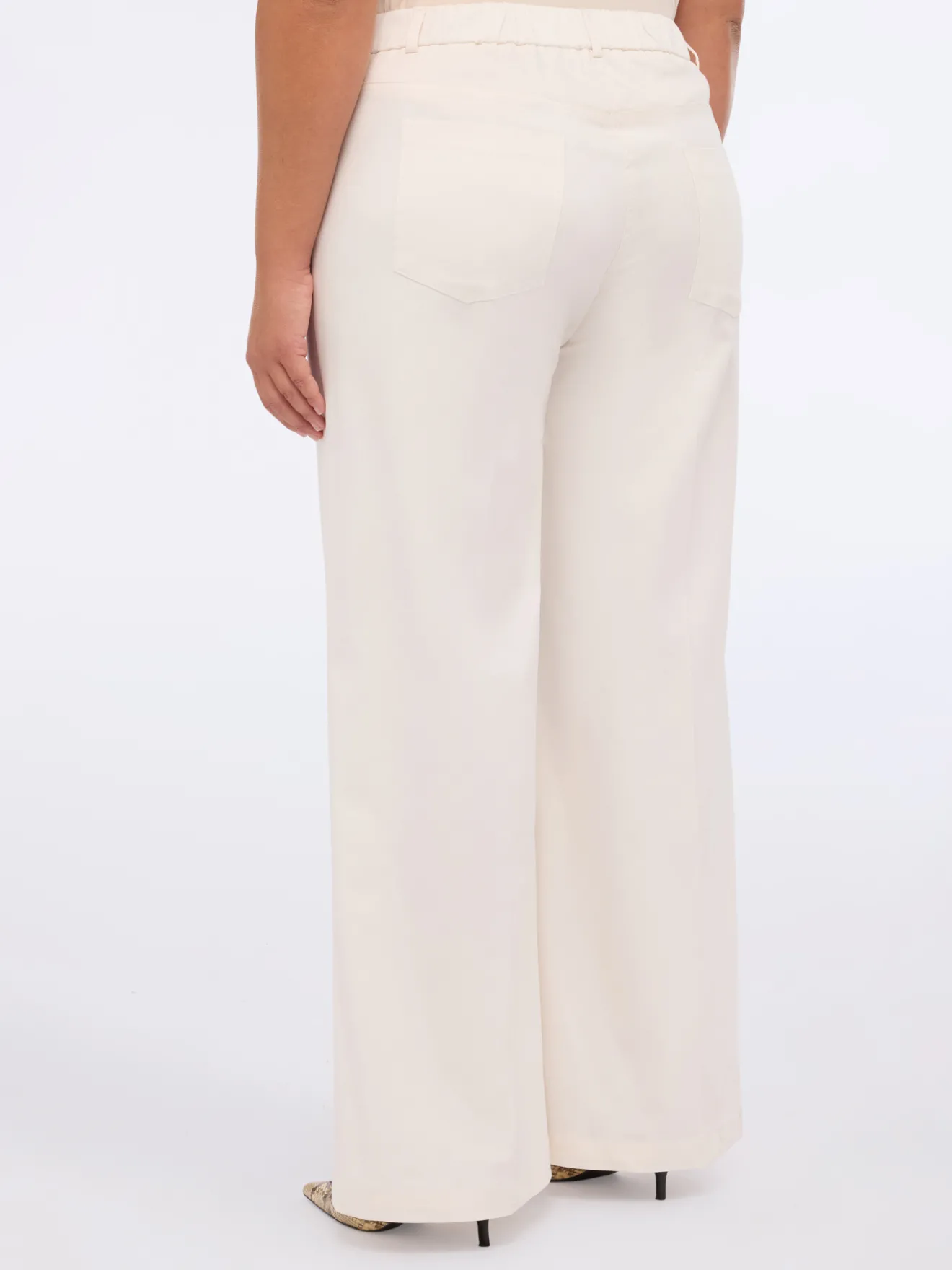 Pantaloni wide leg