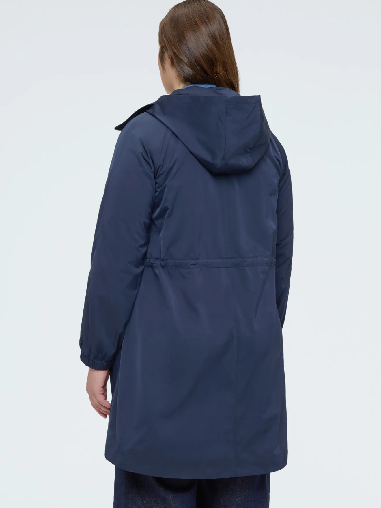 Parka lungo con cappuccio