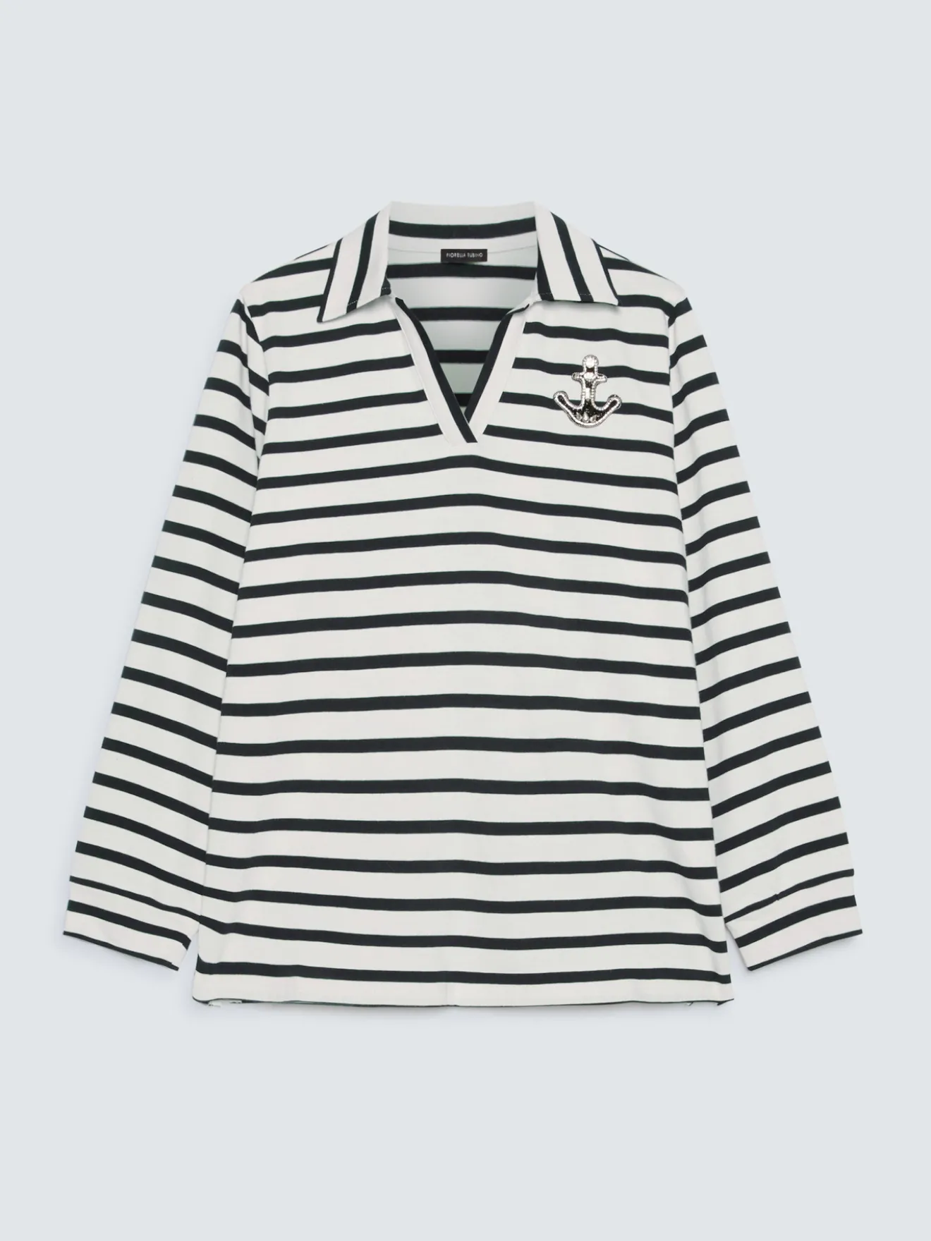 T-shirt in jersey stile marinière